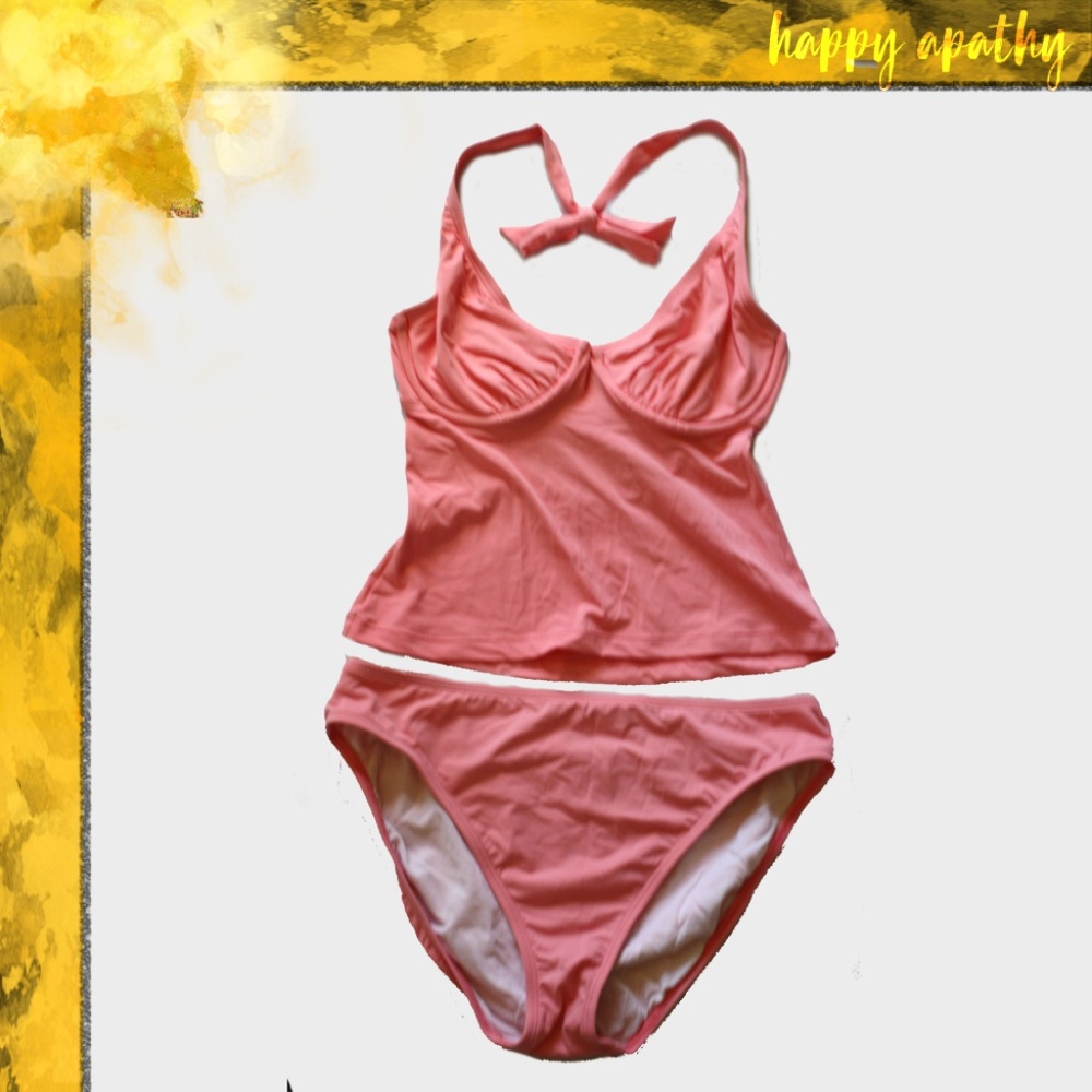 Swim Systems Pink Tankini